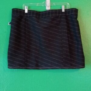 NWOT Purnell Wool Blend Striped Skirt